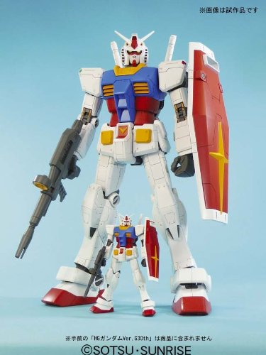 メガサイズモデル ガンダム」『ガンプラ』生誕30周年記念商品